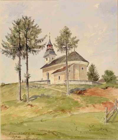 Sinja Gorica - Church of St. Job by Ladislav Benesch